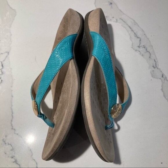 VIONIC Sz 8 Rest Hilda Comfort Leather Sandals - Picture 5 of 11